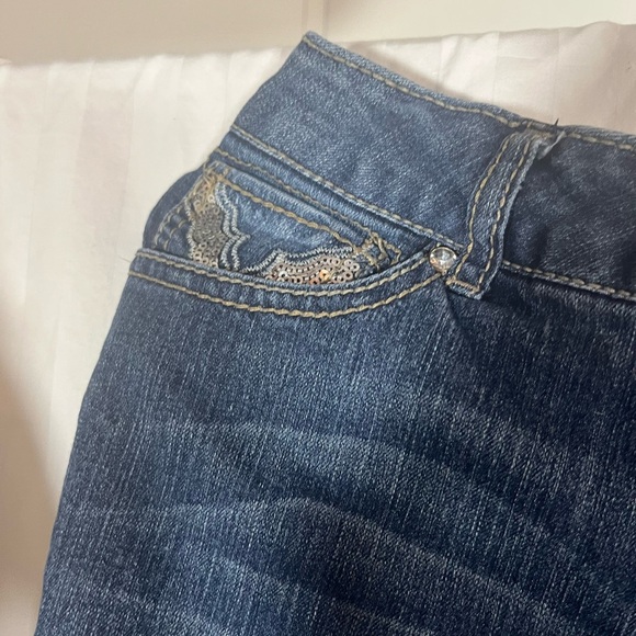 Beau Dawson Dark Blue Straight Leg Jeans - Picture 2 of 9